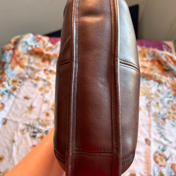 SOLD DO NOT PURCHASE Coach 1998 Mahogany Ergo Zip 9025 - Picture 5 of 8